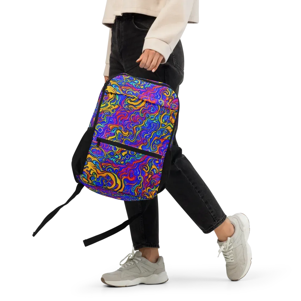 Spectrum Inferno on Utility Backpack — Front