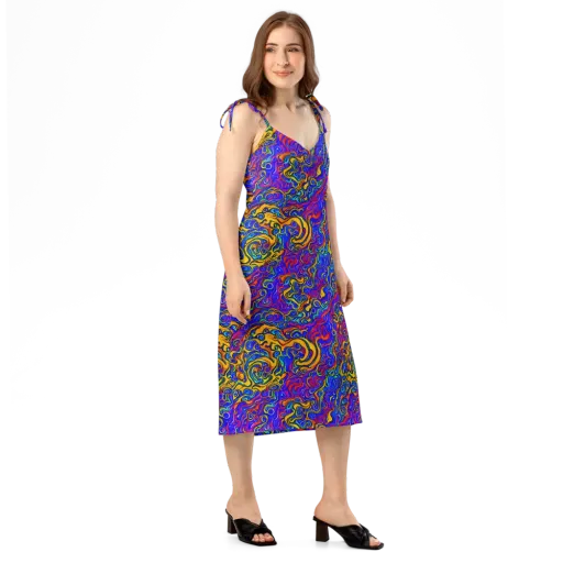 Spectrum Inferno on a Slip Dress