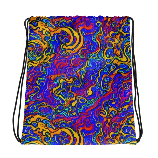 Spectrum Inferno on a Drawstring Bag