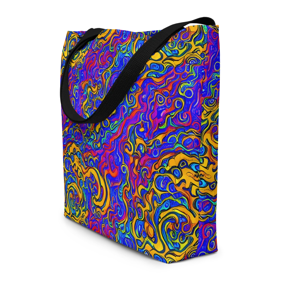 Spectrum Inferno on Large Tote Bag W/ Pocket — Front