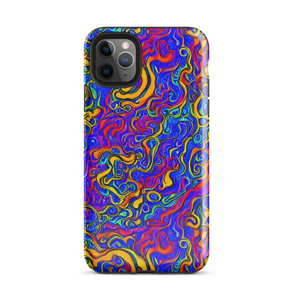 Spectrum Inferno on Tough Case for iPhone® — Front