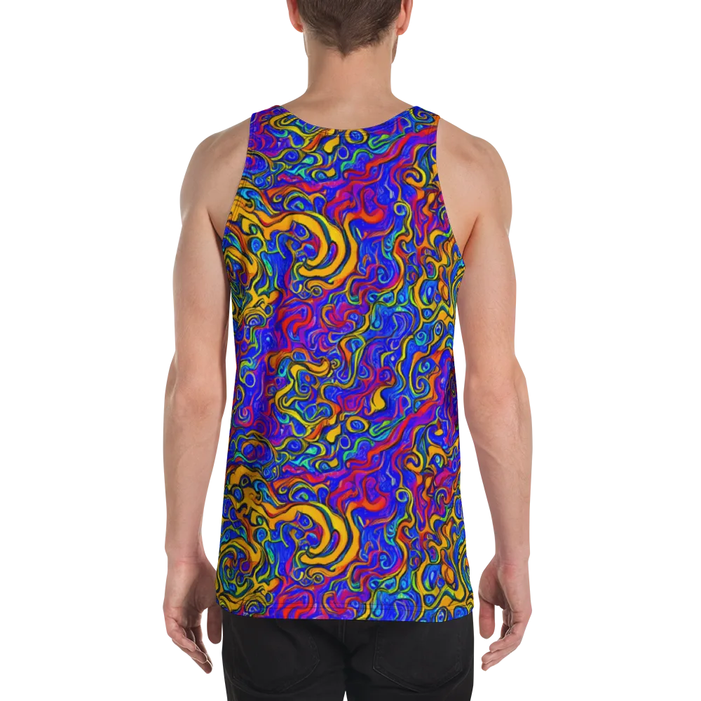 Spectrum Inferno on Men's Tank Top — Back