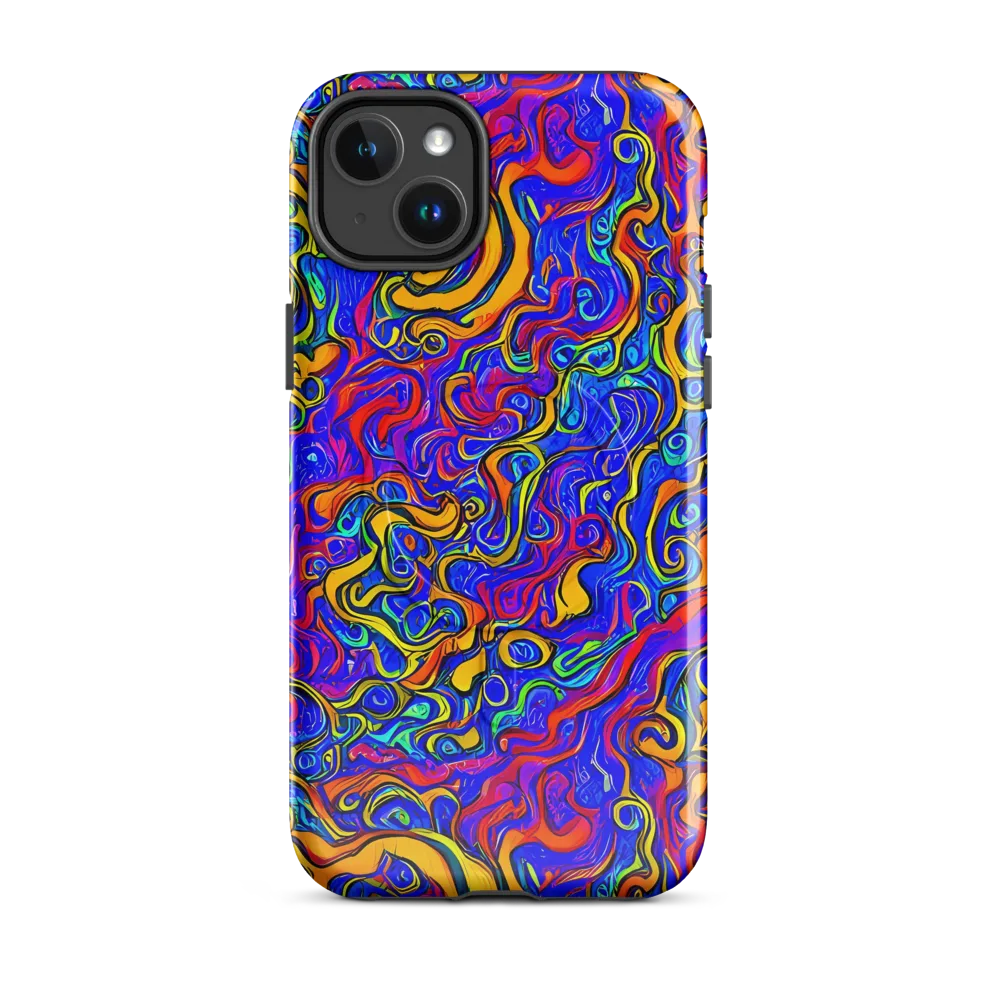 Spectrum Inferno on MagSafe Tough Case for iPhone® — Front