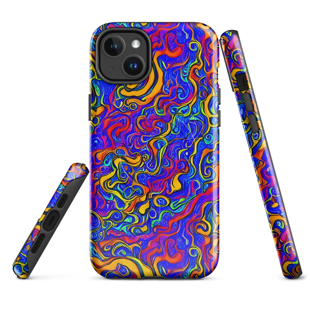 Spectrum Inferno on MagSafe Tough Case for iPhone® — Front