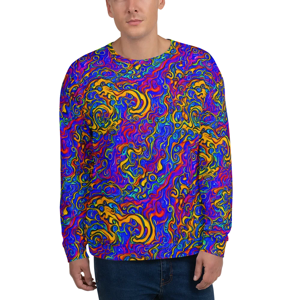 Spectrum Inferno on Sweatshirt — Front