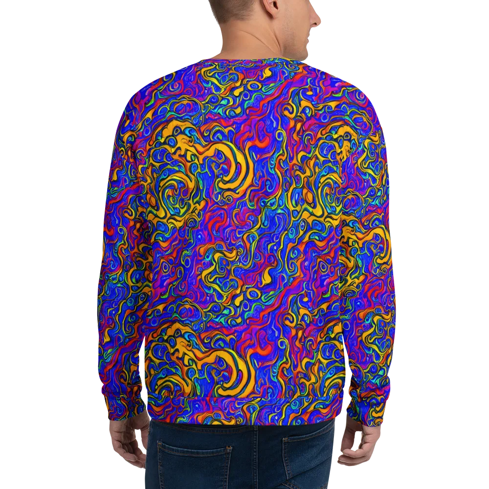 Spectrum Inferno on Sweatshirt — Back