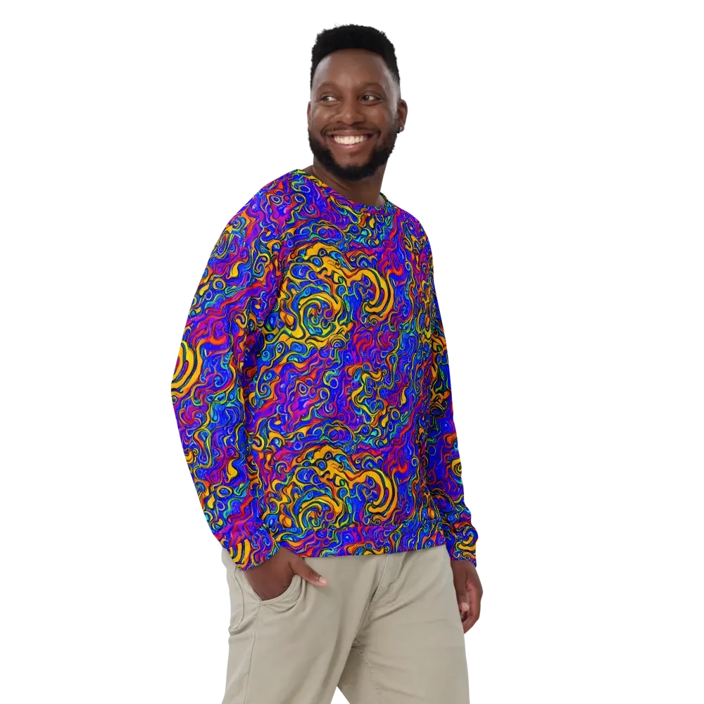 Spectrum Inferno on Sweatshirt — Front