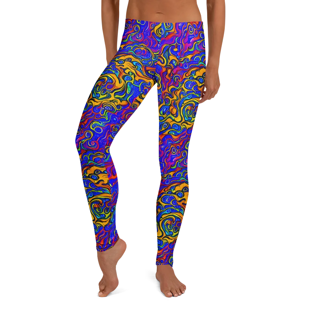 Spectrum Inferno on Leggings — Front