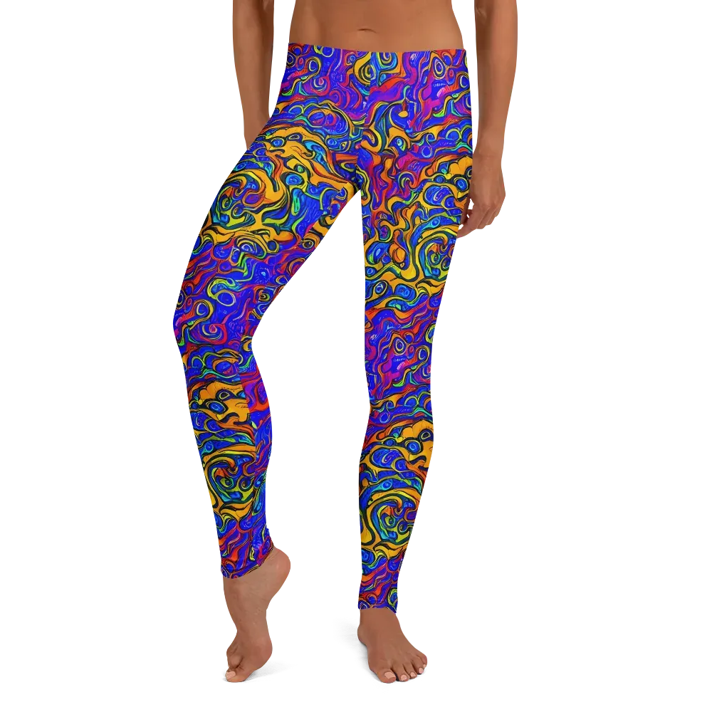Spectrum Inferno on Leggings — Front