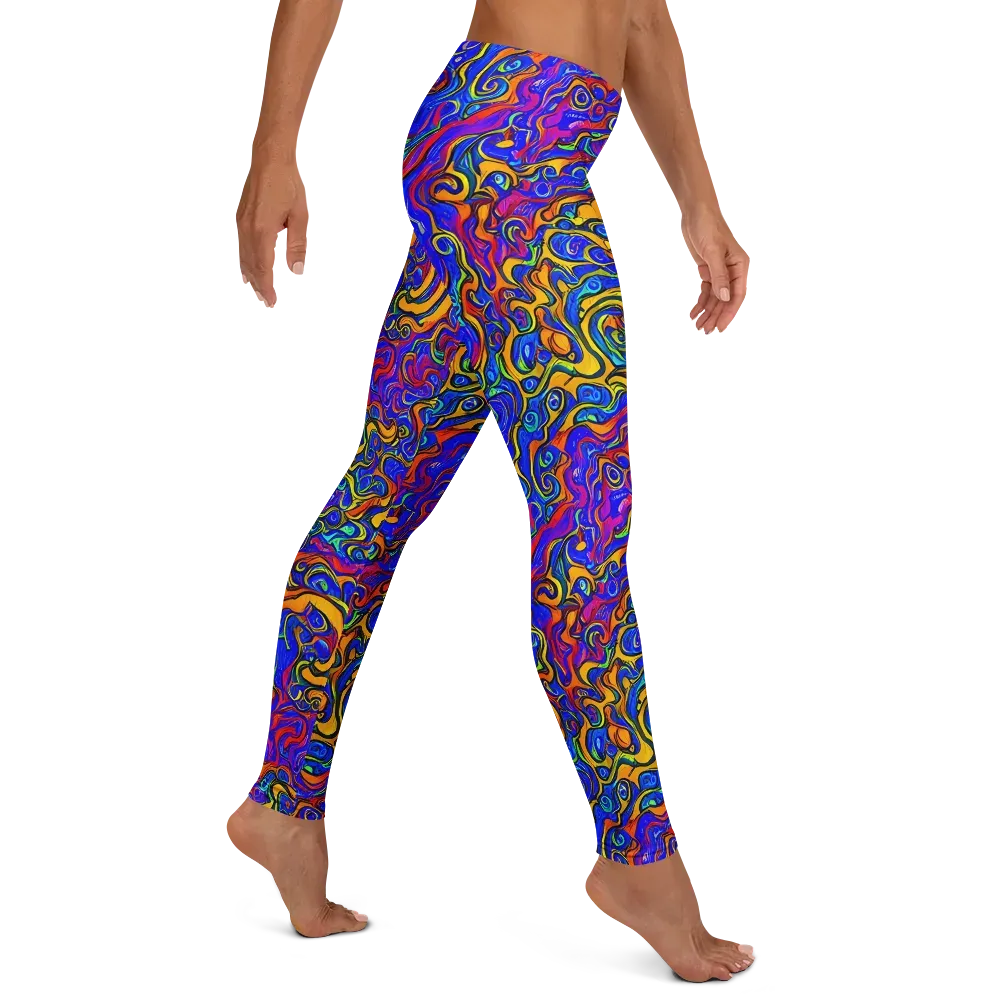 Spectrum Inferno on Leggings — Right