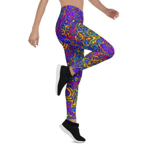 Spectrum Inferno on a Leggings