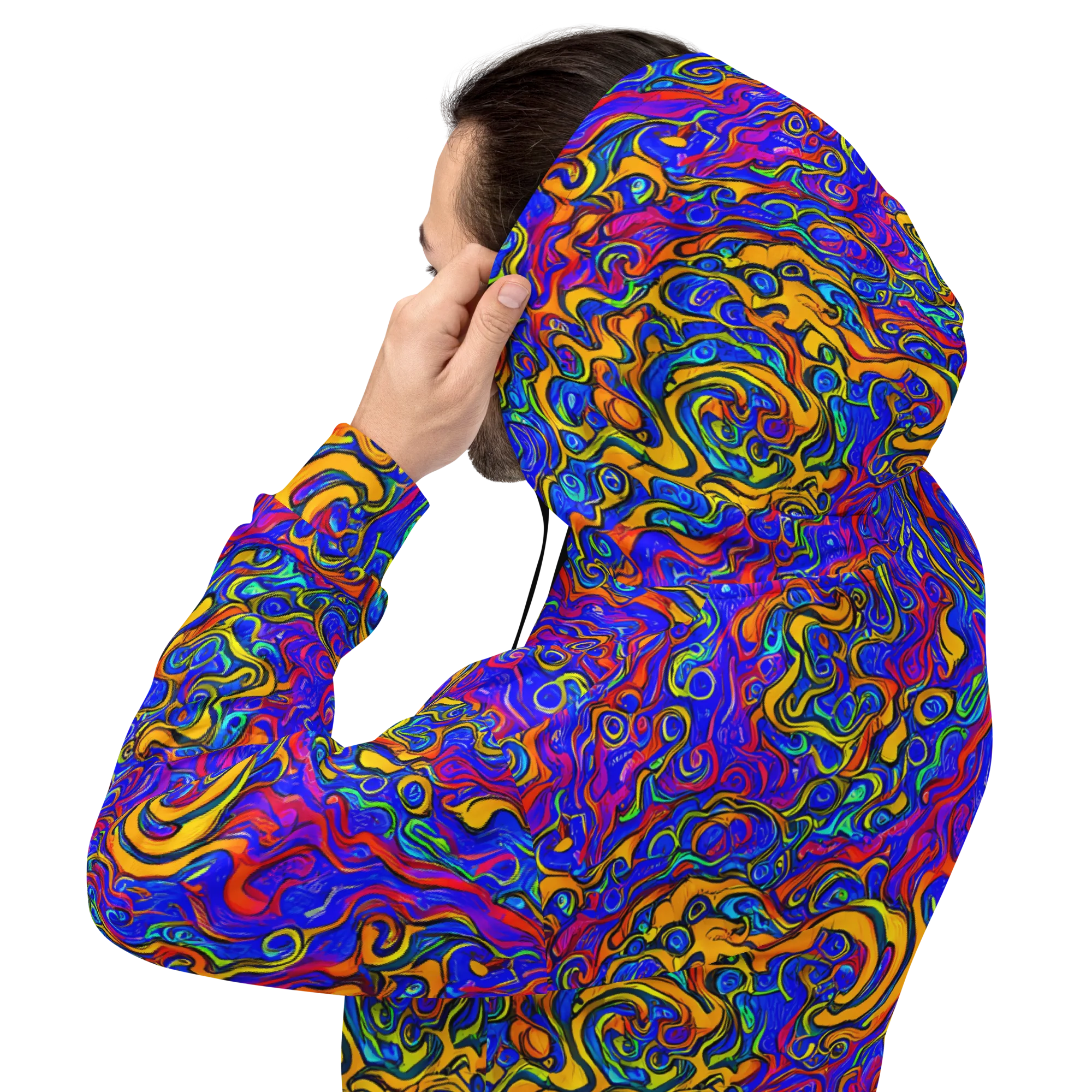 Spectrum Inferno on Hoodie — Back