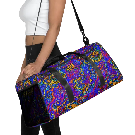 Spectrum Inferno on a Duffle Bag
