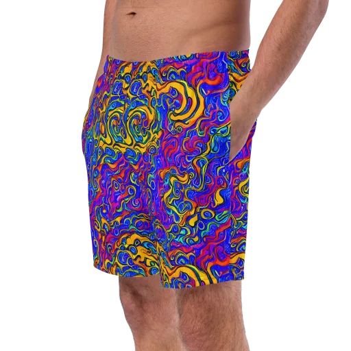 Spectrum Inferno on a Swim Trunks
