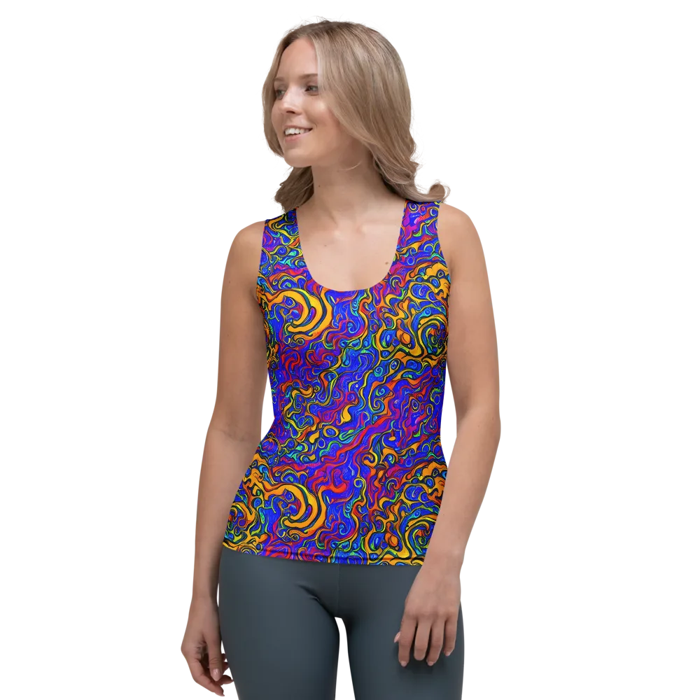 Spectrum Inferno on Women's Tank Top — Front