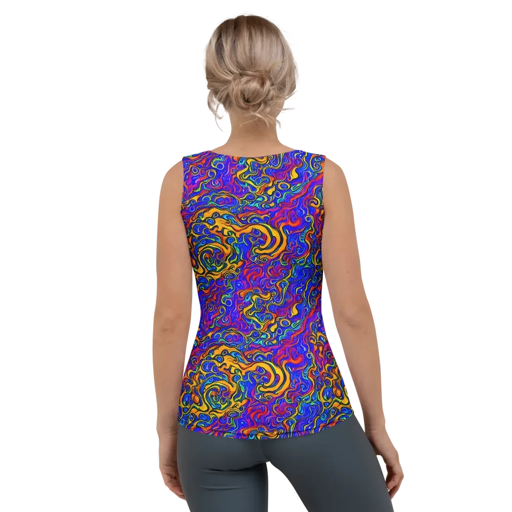 Spectrum Inferno on Women's Tank Top — Back