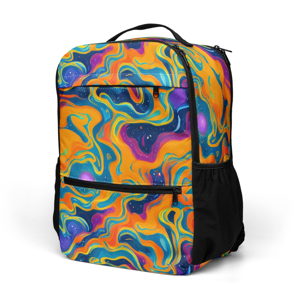 Firefly Galaxy on Utility Backpack — Left Front