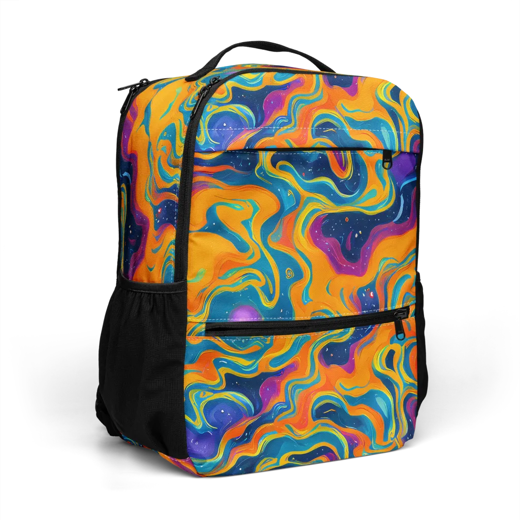 Firefly Galaxy on Utility Backpack — Right Front