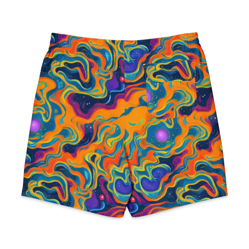 Firefly Galaxy on Men's Board Shorts — Back