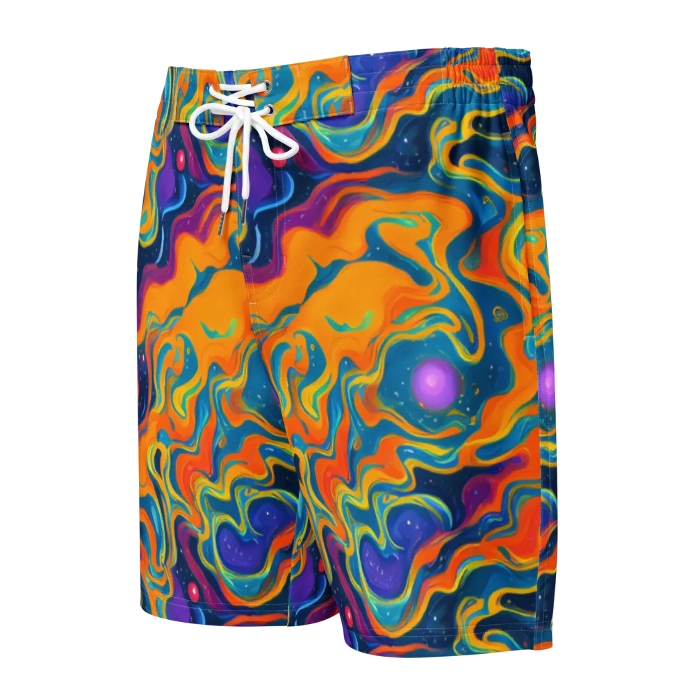 Firefly Galaxy on Men's Board Shorts — Front