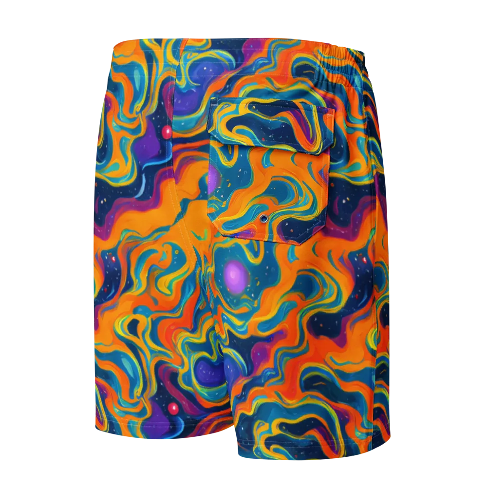 Firefly Galaxy on Men's Board Shorts — Back