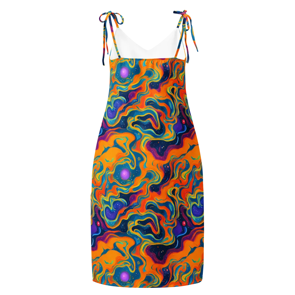 Firefly Galaxy on Slip Dress — Back