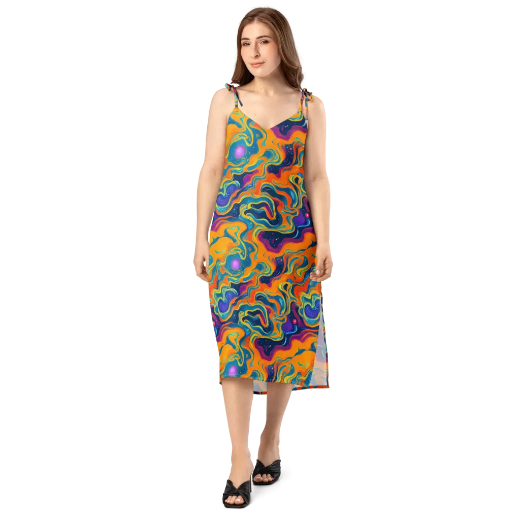 Firefly Galaxy on Slip Dress — Front