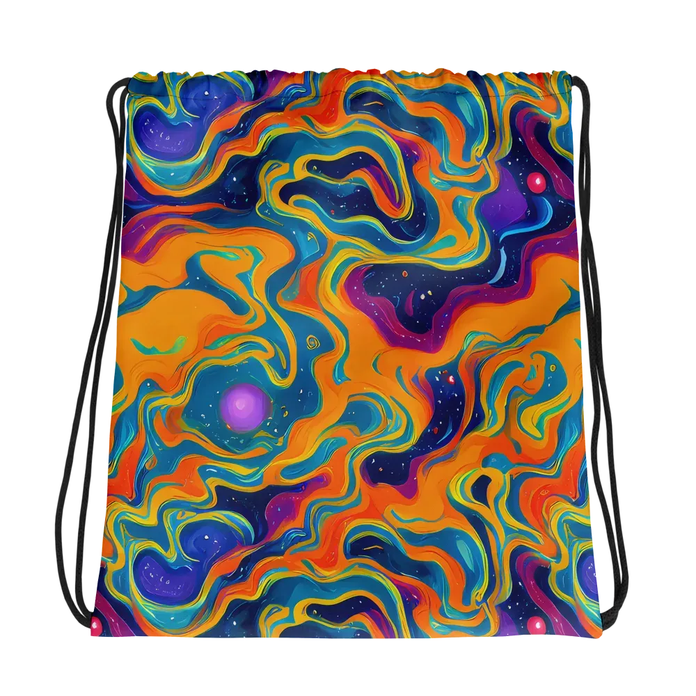 Firefly Galaxy on Drawstring Bag — Photo
