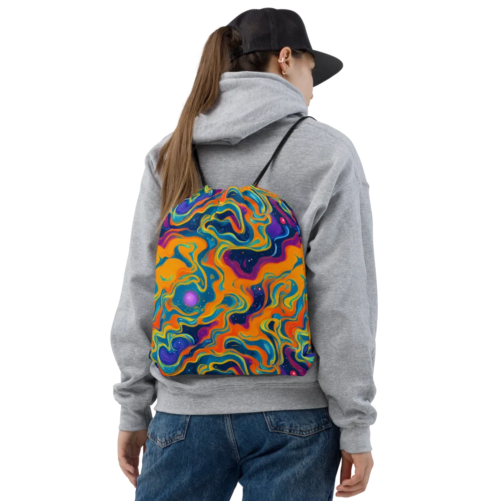 Firefly Galaxy on Drawstring Bag — Front