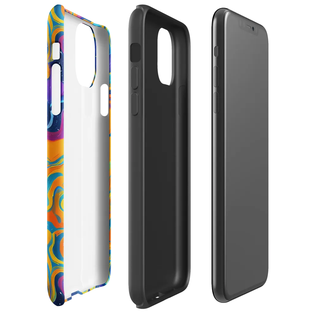 Firefly Galaxy on Tough Case for iPhone® — Right