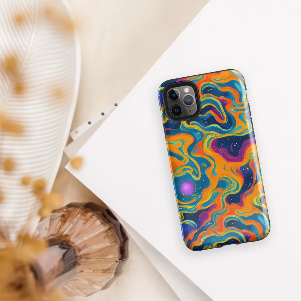 Firefly Galaxy on Tough Case for iPhone® — Front