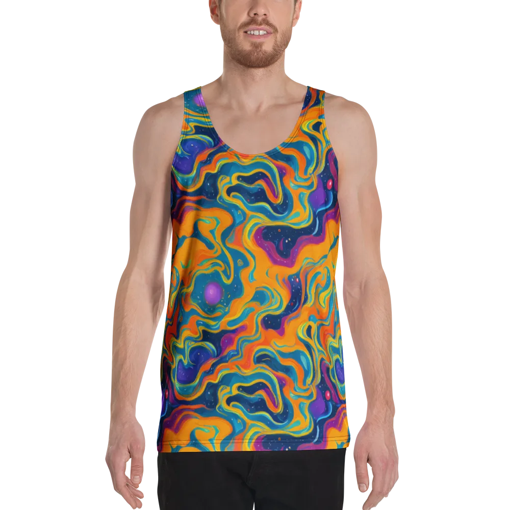 Firefly Galaxy on Men's Tank Top — Front