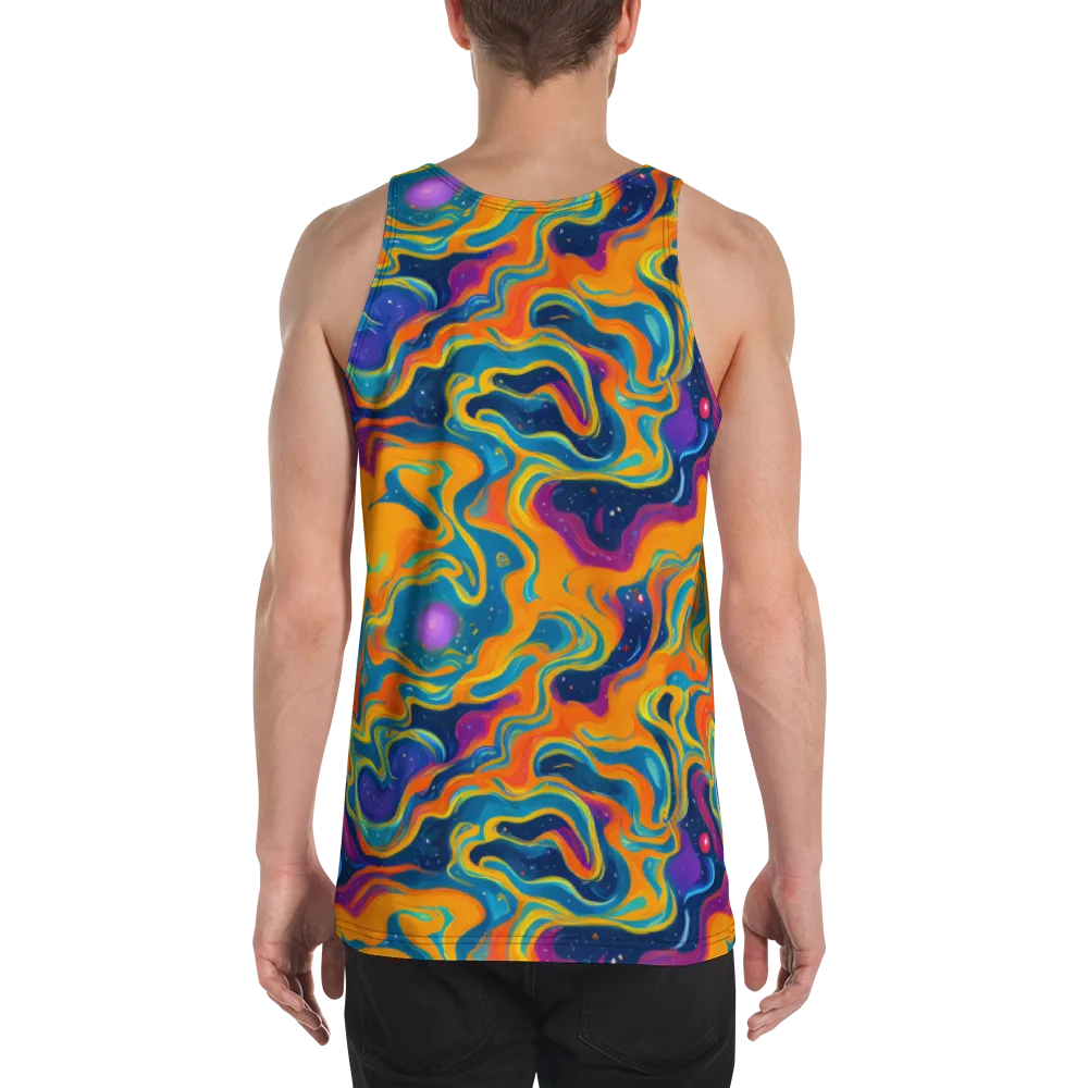 Firefly Galaxy on Men's Tank Top — Back