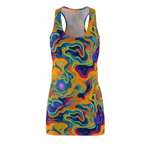 Firefly Galaxy on a Racerback Dress