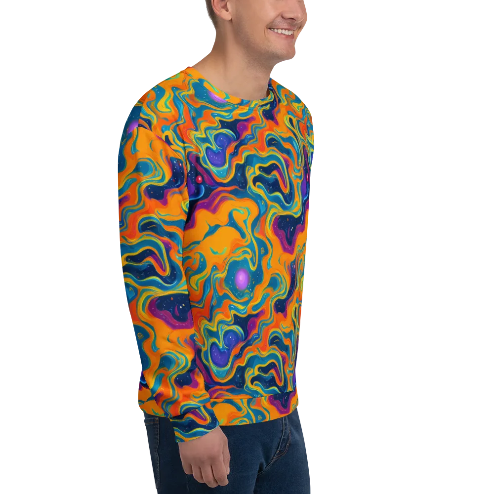 Firefly Galaxy on Sweatshirt — Right Front
