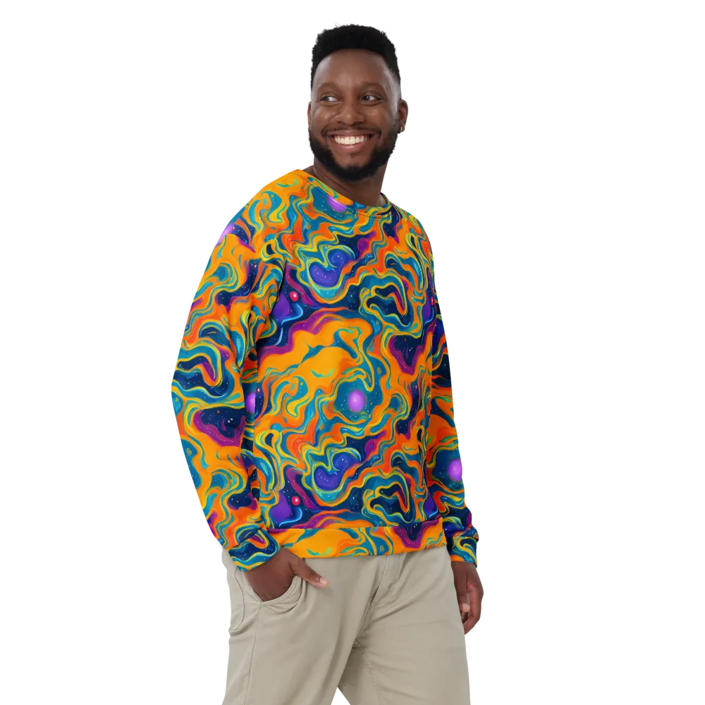 Firefly Galaxy on Sweatshirt — Front