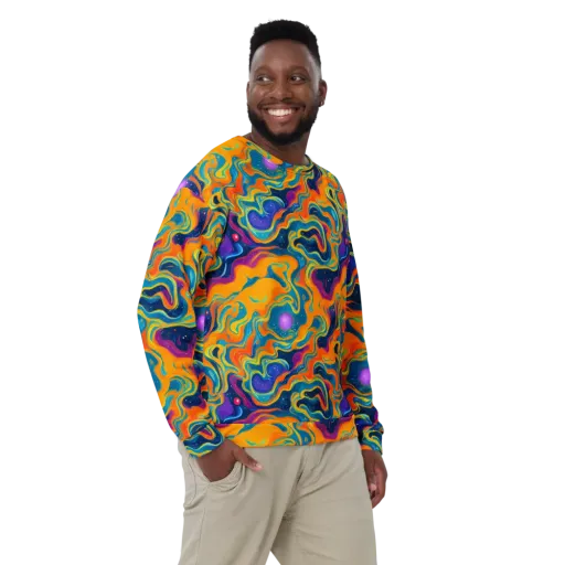 Firefly Galaxy on a Sweatshirt