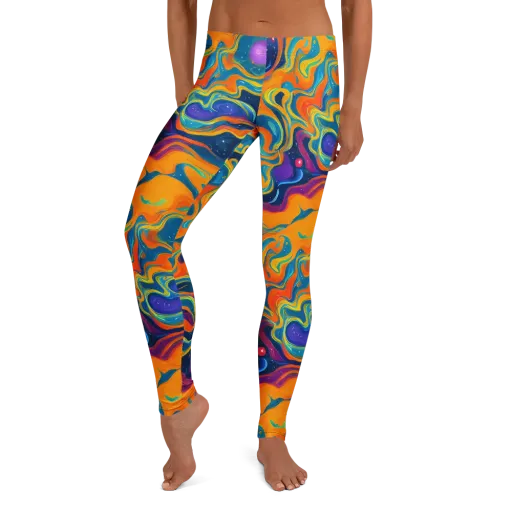 Firefly Galaxy on a Leggings