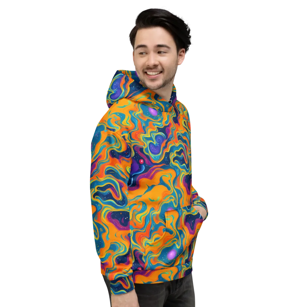 Firefly Galaxy on Hoodie — Right
