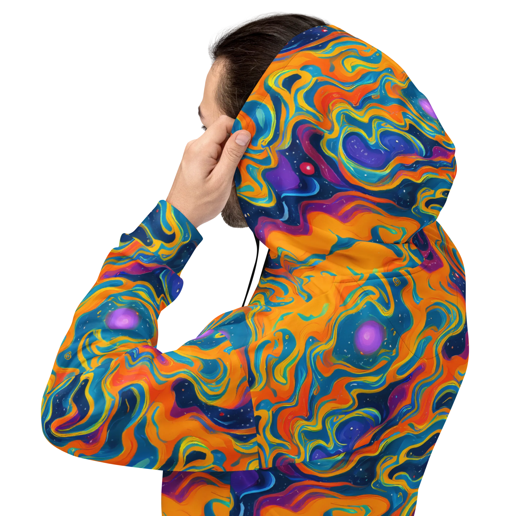 Firefly Galaxy on Hoodie — Back