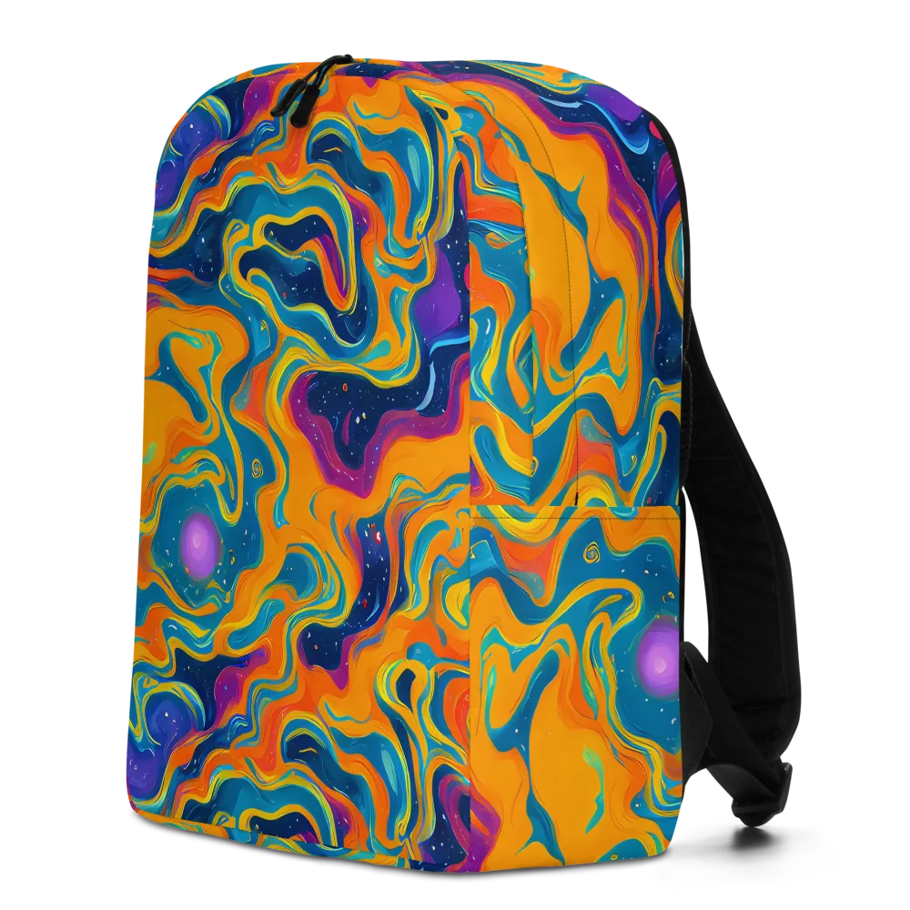 Firefly Galaxy on Minimalist Backpack — Left
