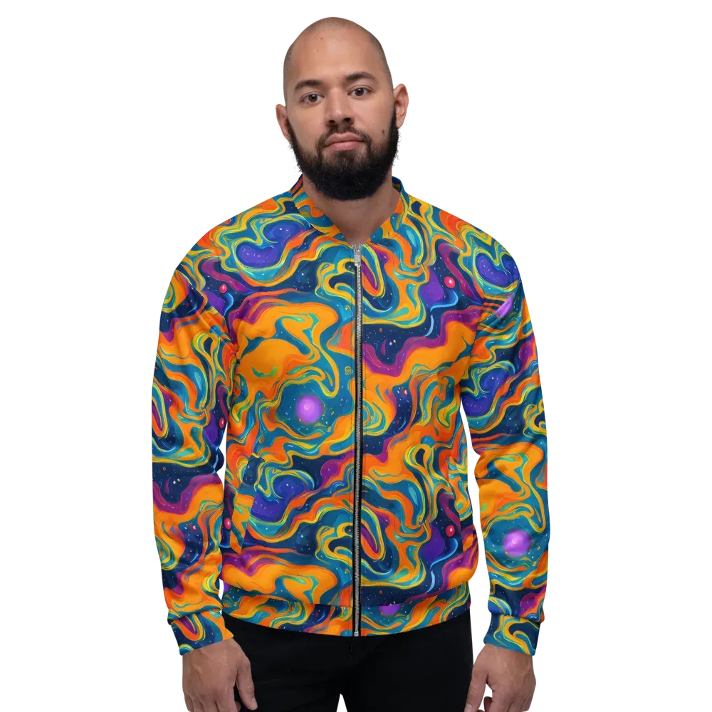 Firefly Galaxy on Bomber Jacket — Front
