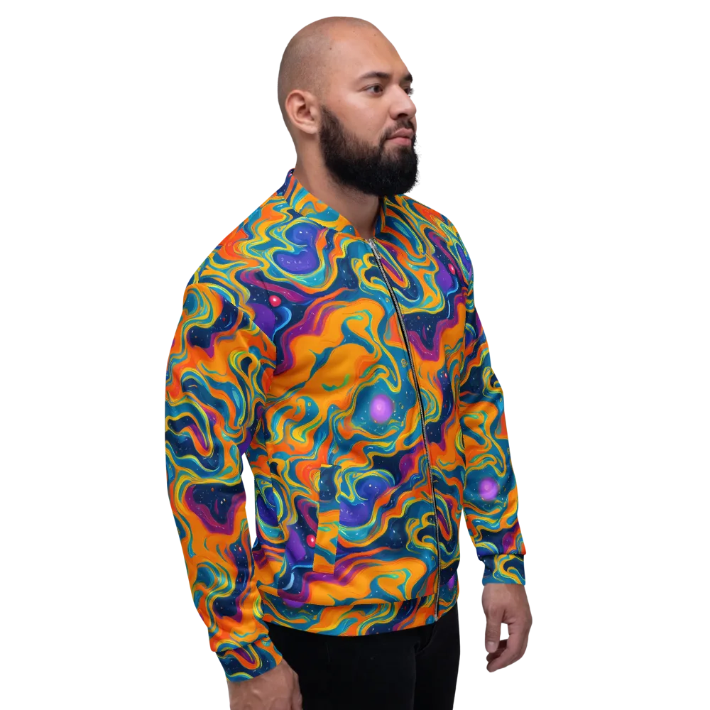 Firefly Galaxy on Bomber Jacket — Right