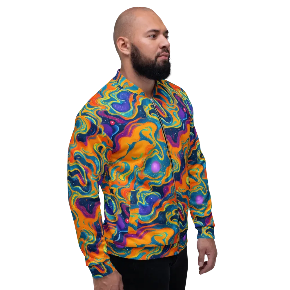 Firefly Galaxy on Bomber Jacket — Right