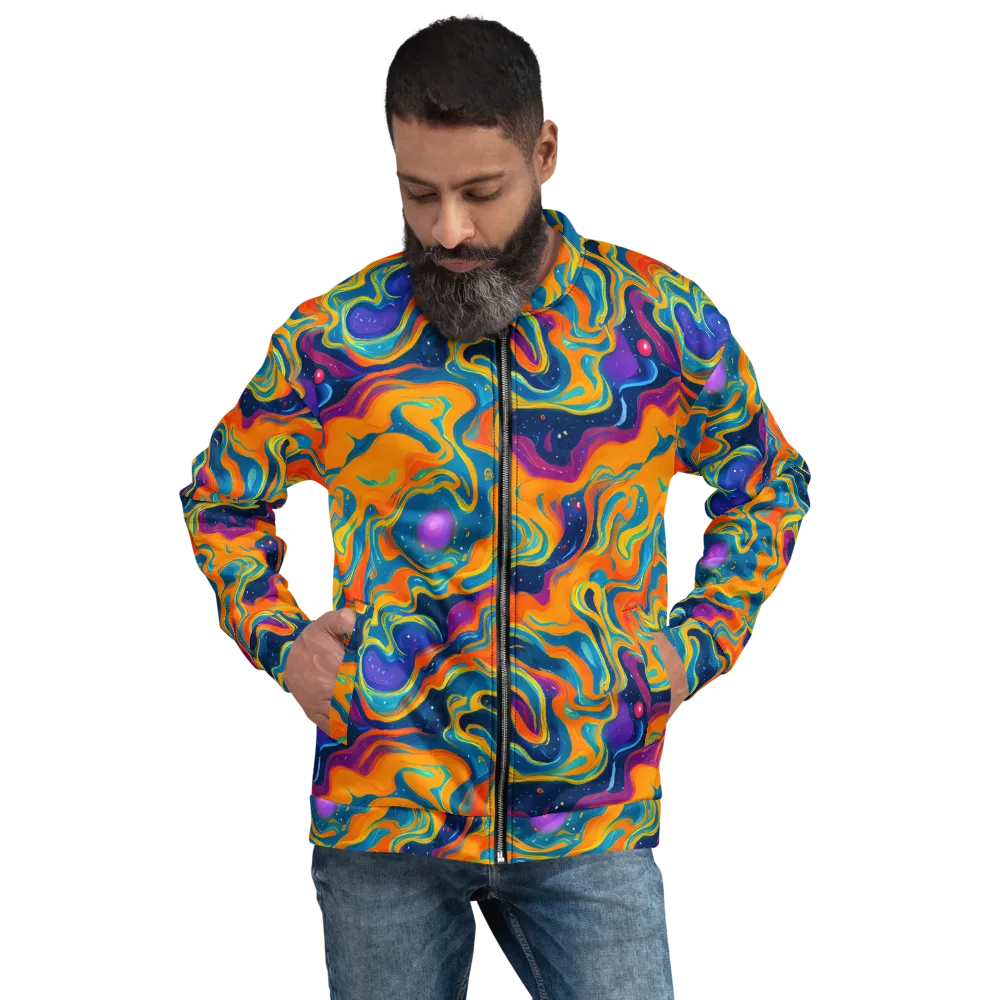 Firefly Galaxy on Bomber Jacket — Front