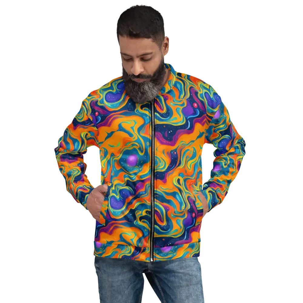 Firefly Galaxy on Bomber Jacket — Front