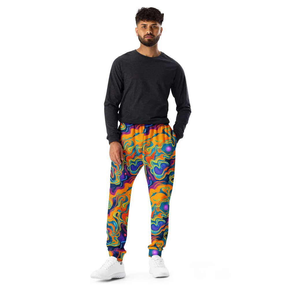 Firefly Galaxy on Men's Joggers — Front