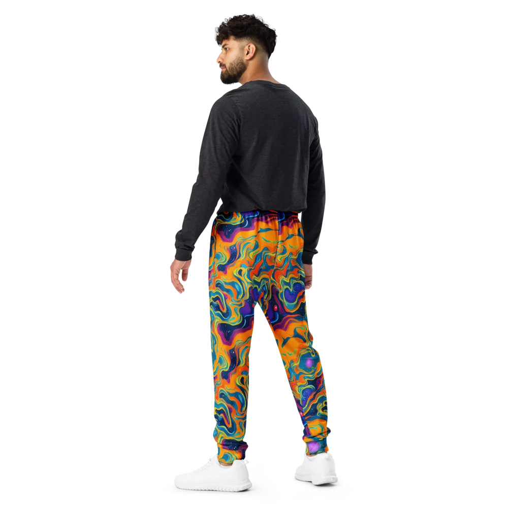 Firefly Galaxy on Men's Joggers — Back