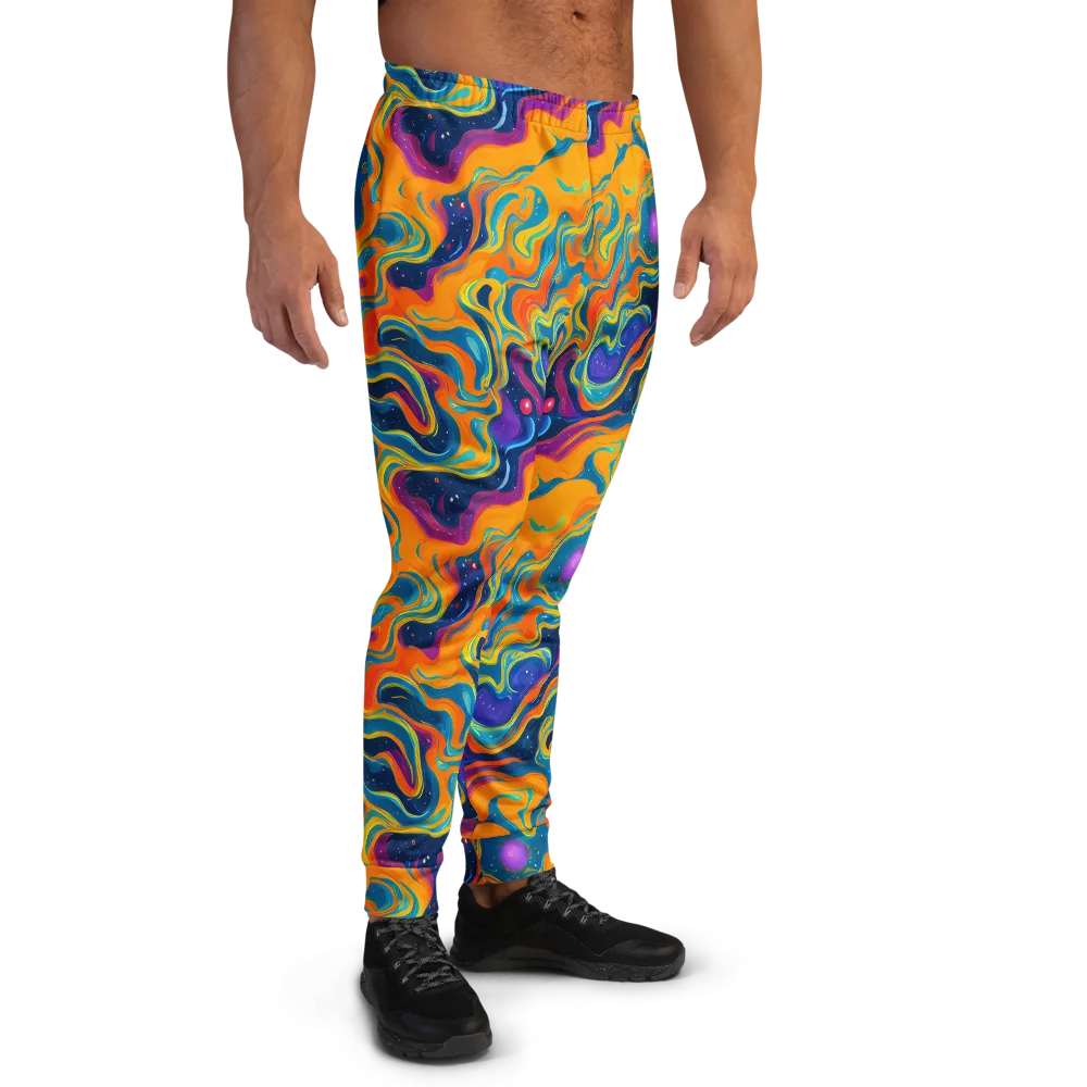 Firefly Galaxy on Men's Joggers — Right