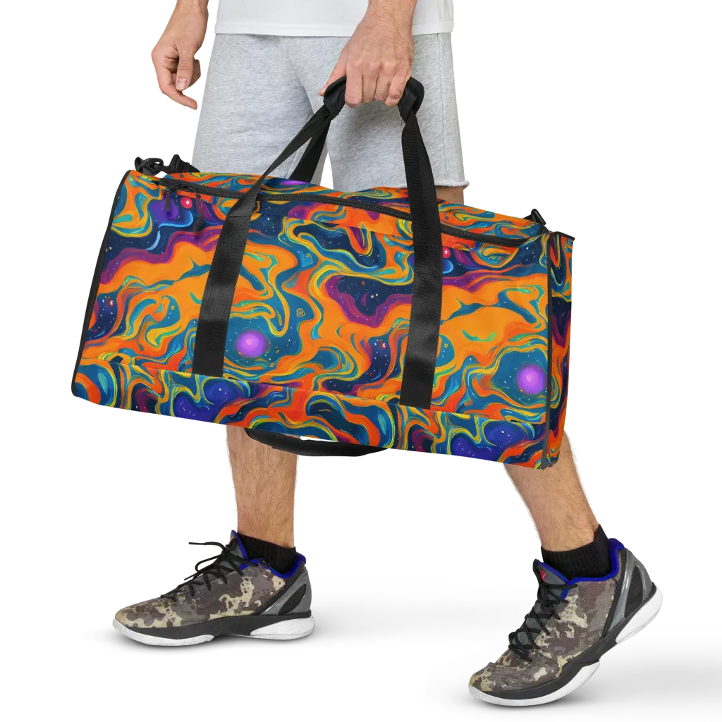 Firefly Galaxy on Duffle Bag — Front
